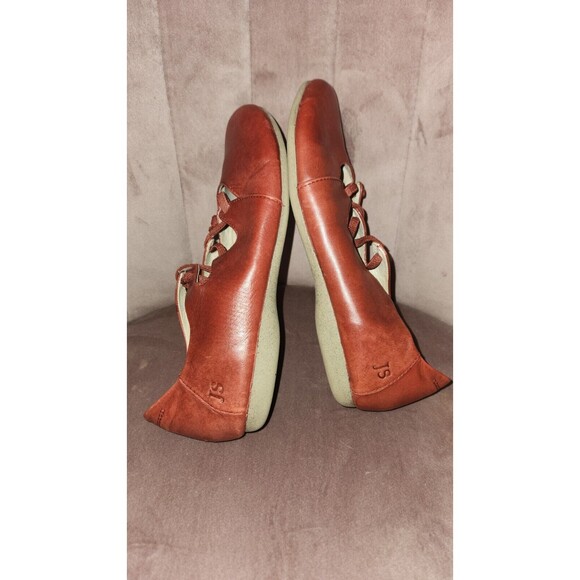 Josef Seibel Shoes Germany Fiona Leather comfort slip on elastic shoes Size 38 - Picture 9 of 10